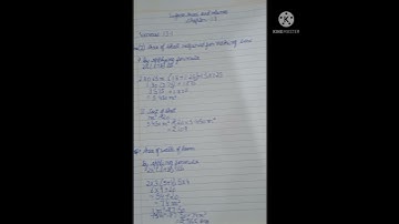 Answer of question 1 and 2 of exercise 13.1 classs 9