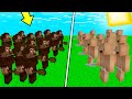 SAKAR BEBEK ORDUSU VS FAKİR BEBEK ORDUSU !! 😱 - Minecraft