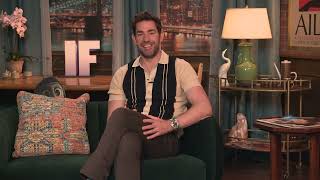 IF Movie Interview with John Krasinski FULL INTERVIEW