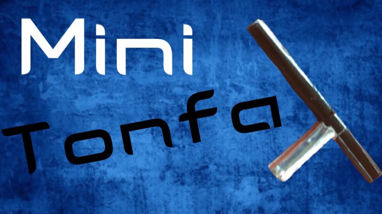 How to make a mini tonfa YouTube