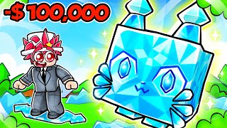 Spending 100,000 To Get Huge Diamond Cat And Hoverboard