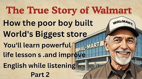 The Success Story of Walmart || Learn English Through Story Level 3 🔥Improve Your English part 2 