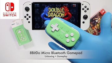 New 8Bitdo Micro Bluetooth Controller For Nintendo Switch | Unboxing