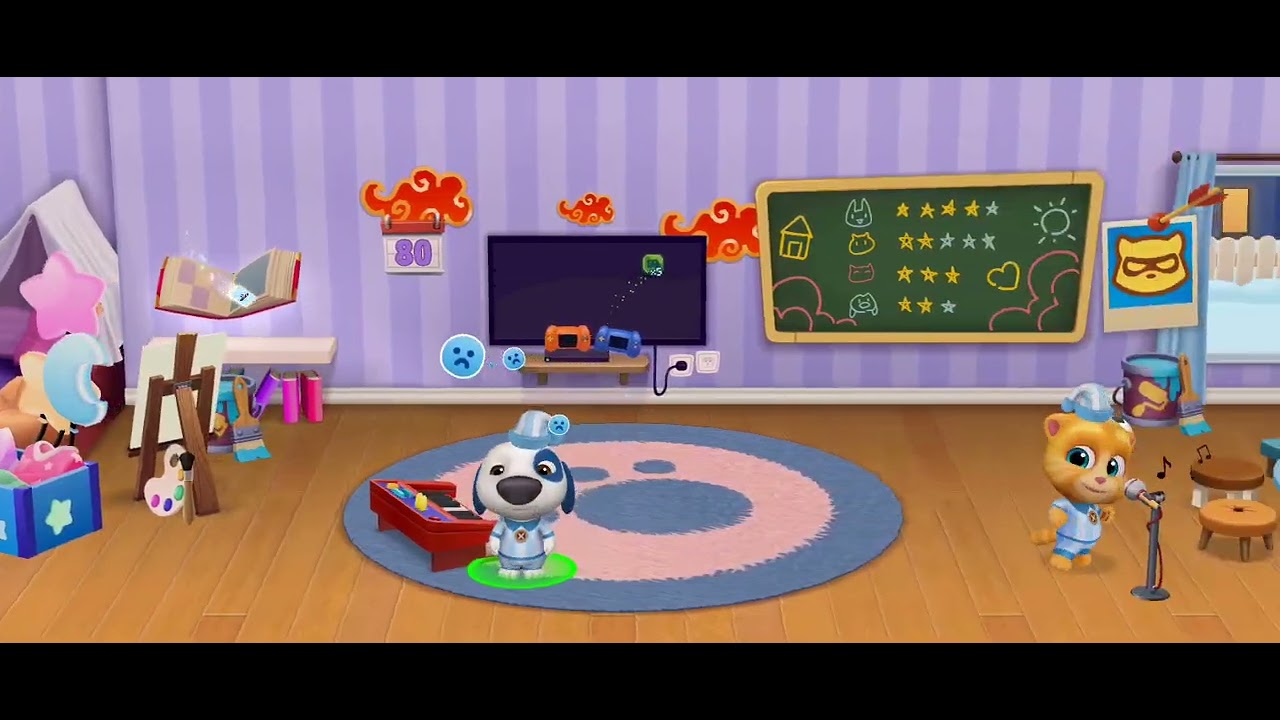 Tom Qs Nuovo anno del 2026 su talking tom amici - YouTube