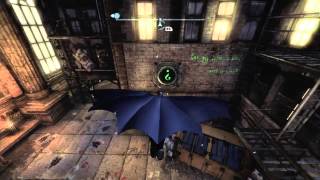 Batman Arkham City Riddler Guide - Park Row Trophy