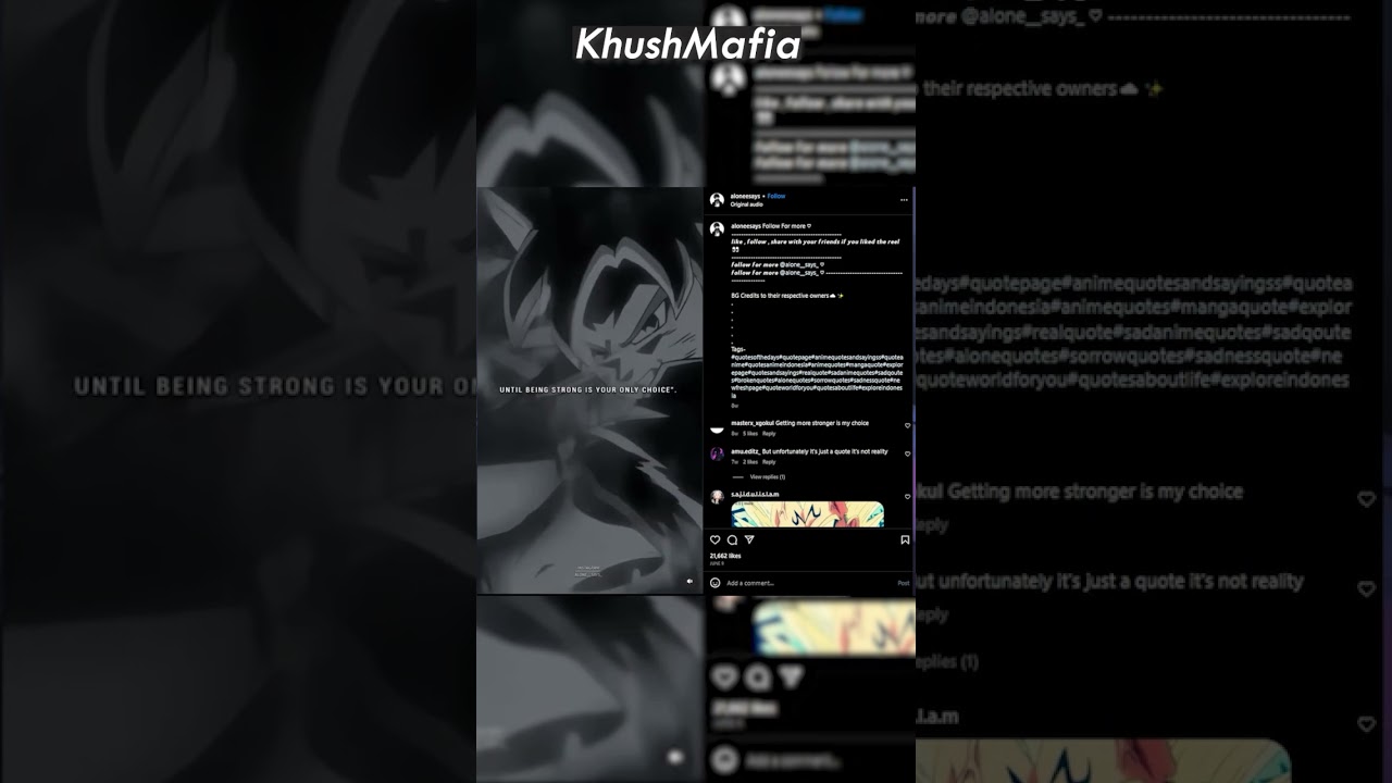 You Will Never Know How Strong U Are   Funny Insta Reel Videos 🔥| New Insta Trends🔥 | Khush MAFIA