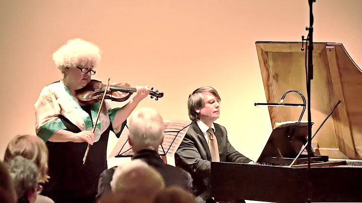 JS Bach, Sonata in A Major for Violin and Harpsich...