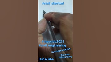 இவ்ளோதானா ? |Kinematic indeterminacy in tamil | TNPSC JDO 2021|TNPSC AE