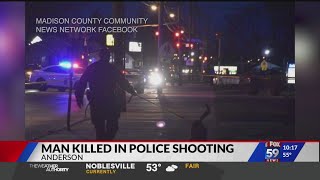 Man killed in police shooting in Anderson