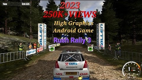 2023 High Graphics game android // Rush Rally 3 game play // R.M Gaming//#gaming // #highgraphics