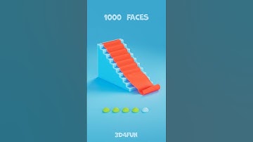 Unfolding Realism | Fabric Roll Down the Stairs Simulation in Cinema4D