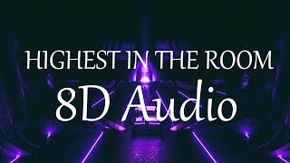 Travis Scott - HIGHEST IN THE ROOM (8D AUDIO)