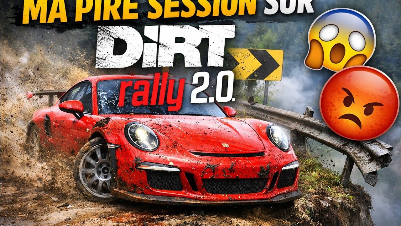 Ma pire session sur Dirt Rally 2.0