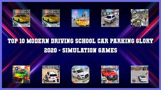 Top 10 Modern Driving School Car Parking Glory 2020 Android Games screenshot 2