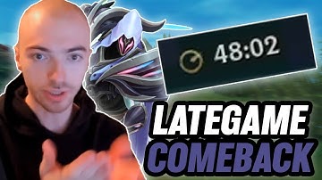 THIS IS HOW I CARRY IN LATEGAME WITH PYKE | Davemon