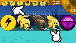 HACK SPELL x99999 SUPER ITEMS, GRIFFON GOLDEN, KYTCHU SPEARTON | Stick War Legacy Mod - Stick3Apk