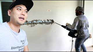 OUR HDB RENOVATION HAS BEGUN!! Settling in Singapore🇸🇬