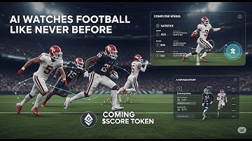 AI Watches Football Like Never Before! $Score - Next level Computer Vision