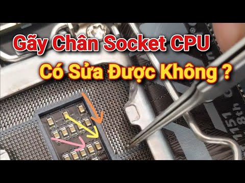 Mainboard PC bị gãy chân Socket CPU - Có sửa được không? - Full #recom ...