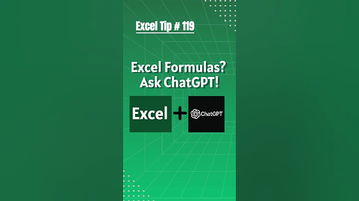 ChatGPT Writes Excel Formulas (and they actually work!) #shorts #ai #exceltips