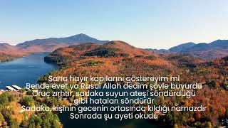 Peygamber Efendimizs.a.v Ile Seferde Çıkan Sahabenin Soruları Ve Resulullahın Cevabı