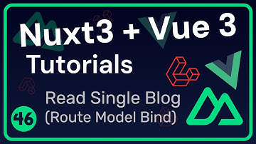 Read Single Blog (Route Model Binding) | Nuxt 3 Tutorials #46 | Urdu & Hindi