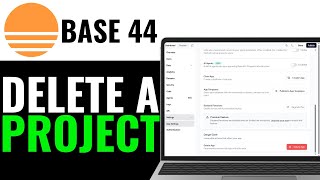 Information How to Delete Project in Base44 (EASY 2025 GUIDE) Update