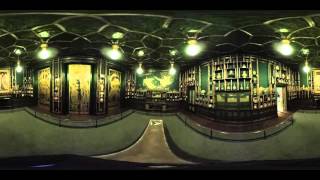 Whistler's Peacock Room Vs. Darren Waterston's Peacock Room REmix - 360 Video and Cardboard 3D