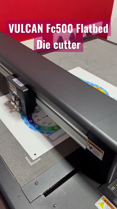 Vulcan Flatbed Cutter Plotter Machine
