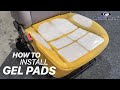 How to Improve Your Seat Comfort With Liquicell Gel Pads - Step by Step Install by LeatherSeats.com