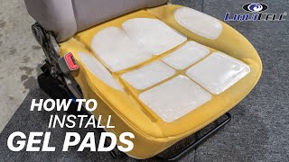 How To Improve Your Seat Comfort With Liquicell Gel Pads - Step By Step Install By Leatherseats