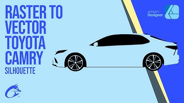 Converting Raster JPEG Camry to Vector - Affinity Designer