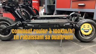 Rabaisser une Dualtron