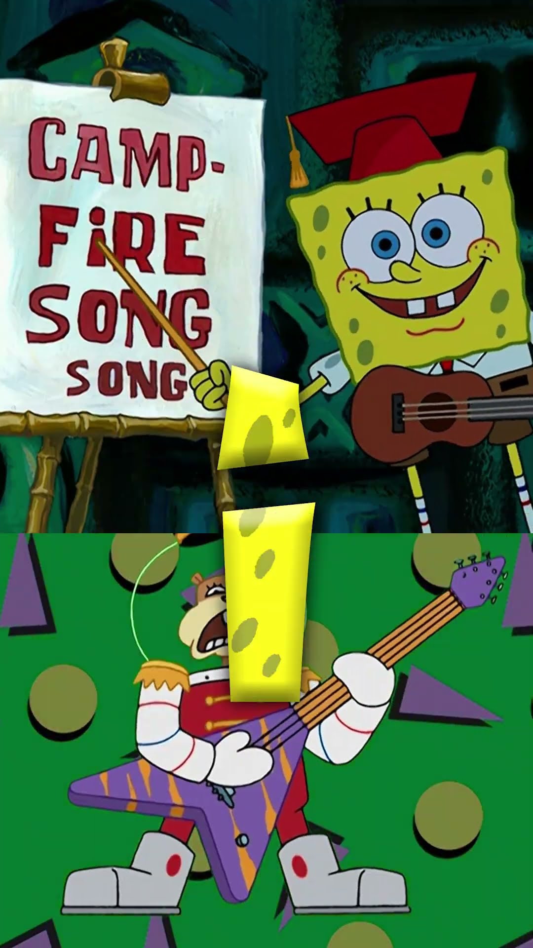 C-A-M-P-F-I-R-E ?? trap remix | SpongeBob #shorts