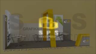 Ścianka Targowa Systemowa Arra - Projekt Sps Stoisko.com