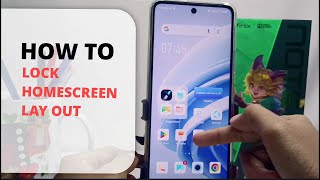 How To Lock Home Screen Layout In Infinix Note 30 NFC/Note 30 Pro