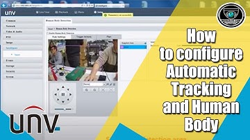 World Eye Cam - How to configure automatic tracking and human body detection