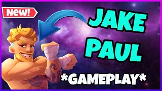 FIRST *JAKE PAUL* GAMEPLAY !!! Rush Royale Hero New