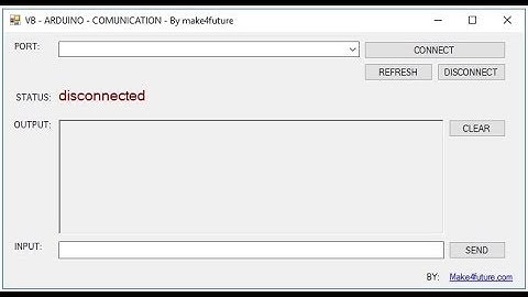 Visual basic Serial comunication with arduino