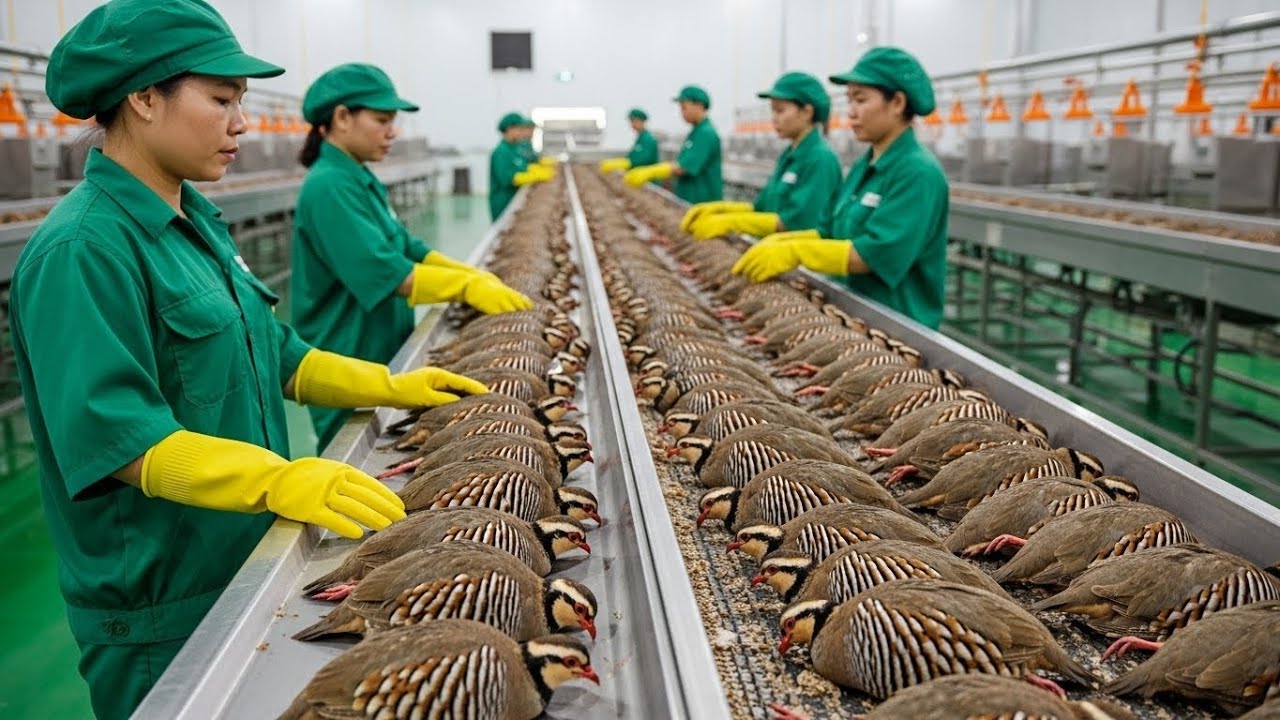 Millions Of Partridge Chicks Are Hatched And Raised For Meat Each Year – Inside Industrial Game Bird