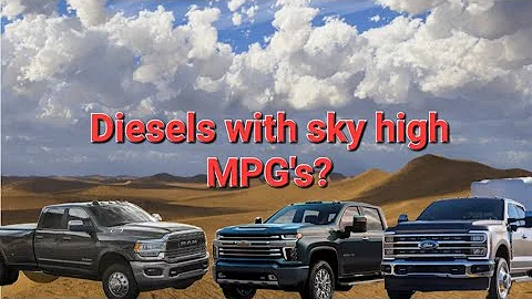 2024 Unbelievable diesel MPG's...Ford Chevy Ram...so much better than gas, or is it?