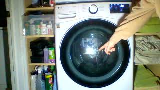 LG WM3600HWA - Normal Cycle (With Extra Hot Wash & Extra High Spin)