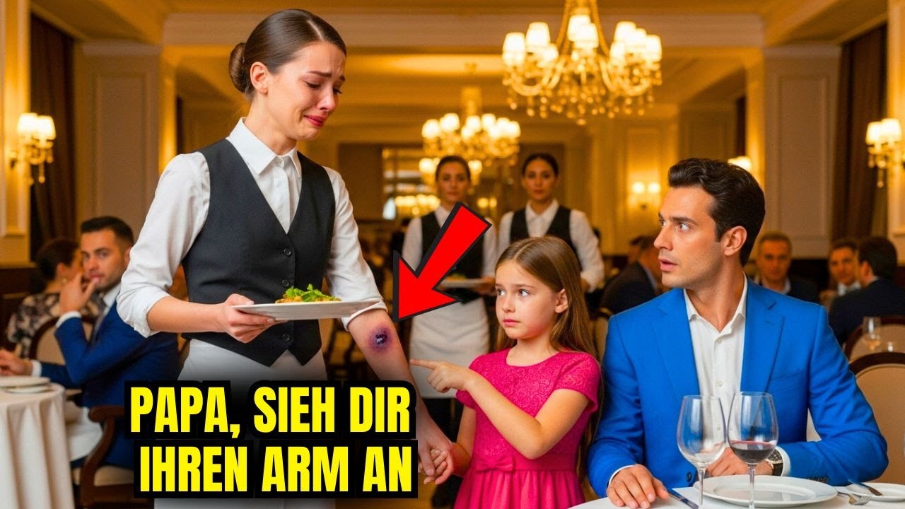 DIE TOCHTER DES MILLIONÄRS SAH BLAUE FLECKEN AM ARM DER NANNY... WAS DER VATER TUT, SCHOCKIERT!