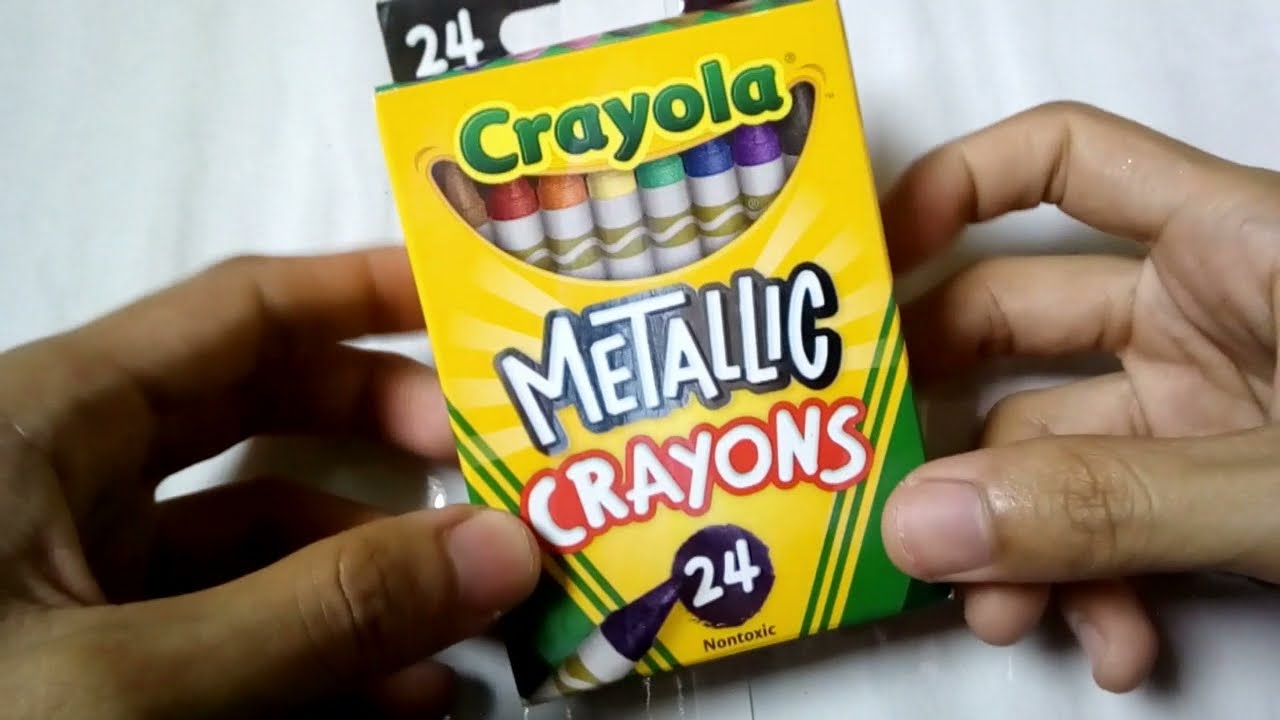 REVIEW] Crayola Metallic Crayons 