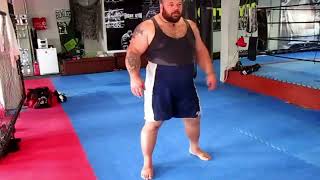 burpees workout 15x190kg