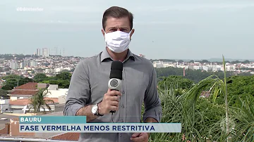 O que funciona em Bauru na fase vermelha?