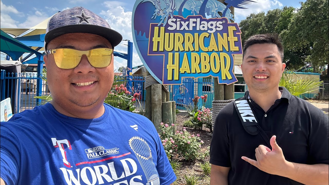 Six Flags Hurricane Harbor Arlington Texas June 2024 - YouTube