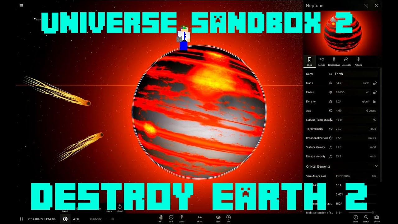 how to make a habitable planet universe sandbox 2