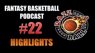 Fantasy Basketball Podcast HIGHLIGHTS - Brook Lopez Coaching Changes Deep League Sleepers