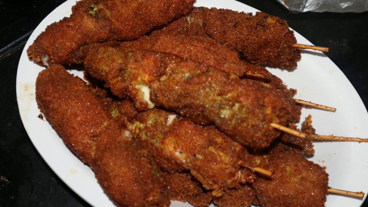 INDIAN COMMERCIAL RECIPE ||Chicken Surprise Sticks unique recipe 